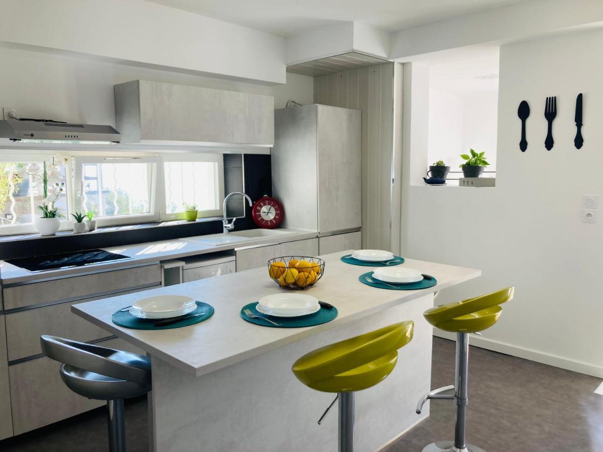Maison Mediterraneo - Rez De Villa, Vue Imprenable Sur La Mer Pietranera Eksteriør bilde