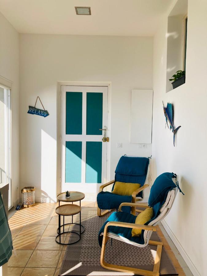 Maison Mediterraneo - Rez De Villa, Vue Imprenable Sur La Mer Pietranera Eksteriør bilde